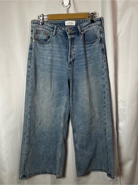 Dear John Wide Leg Button-Fly Jeans - Size 30